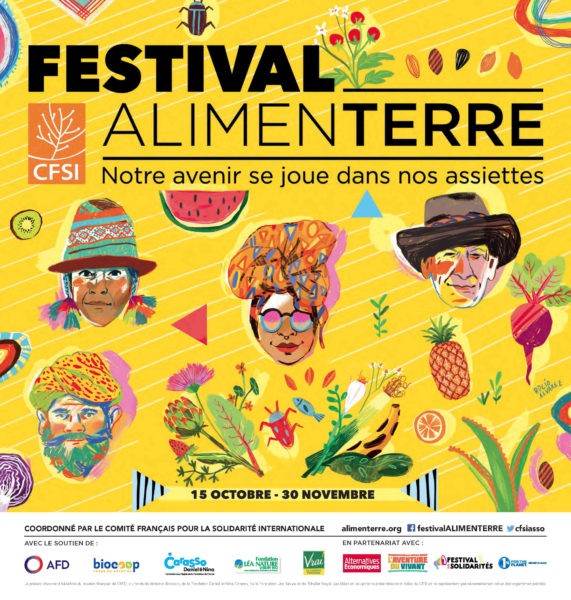 Affiche festival Alimenterre 2022