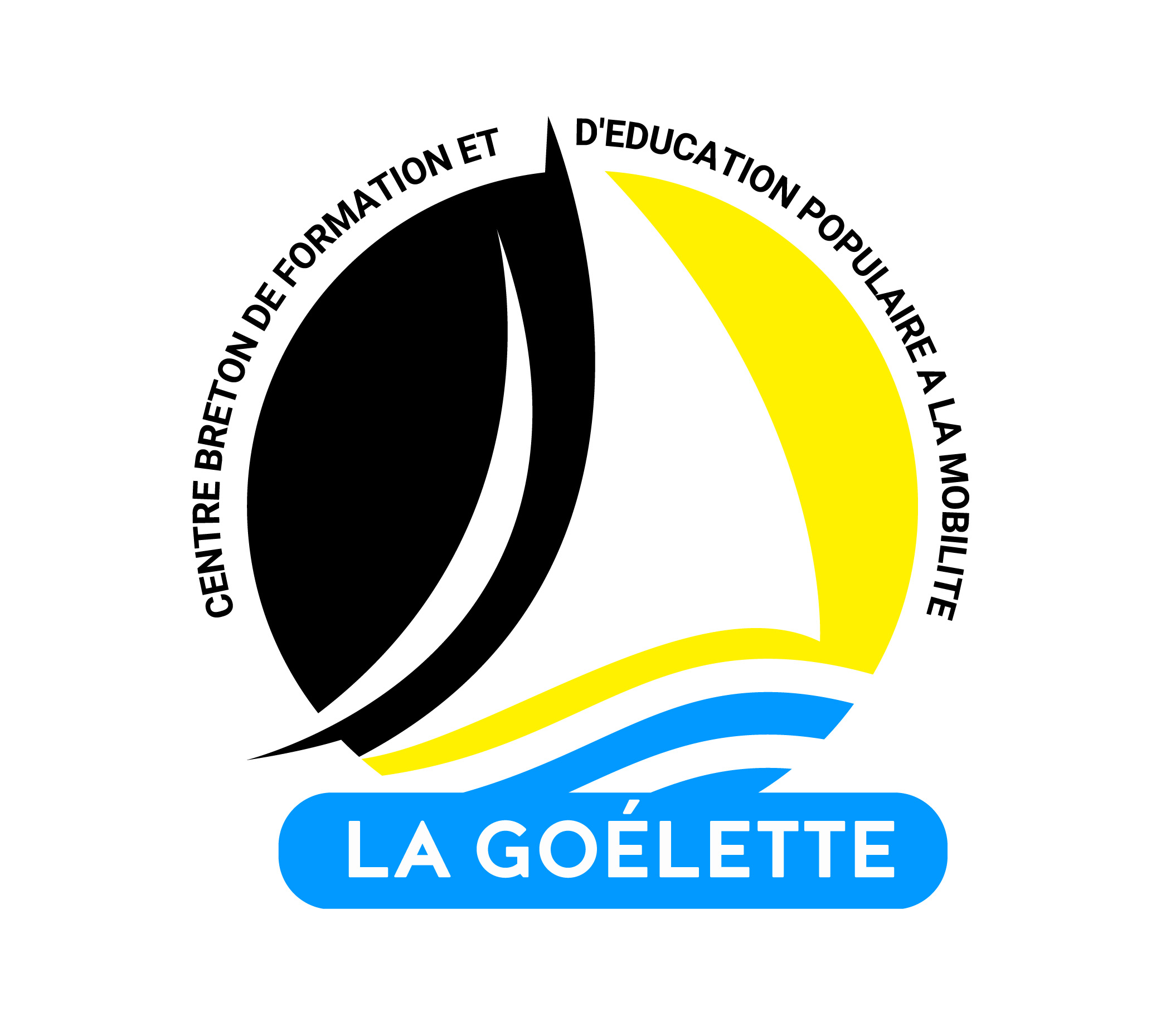 Logo Goélette avec texte