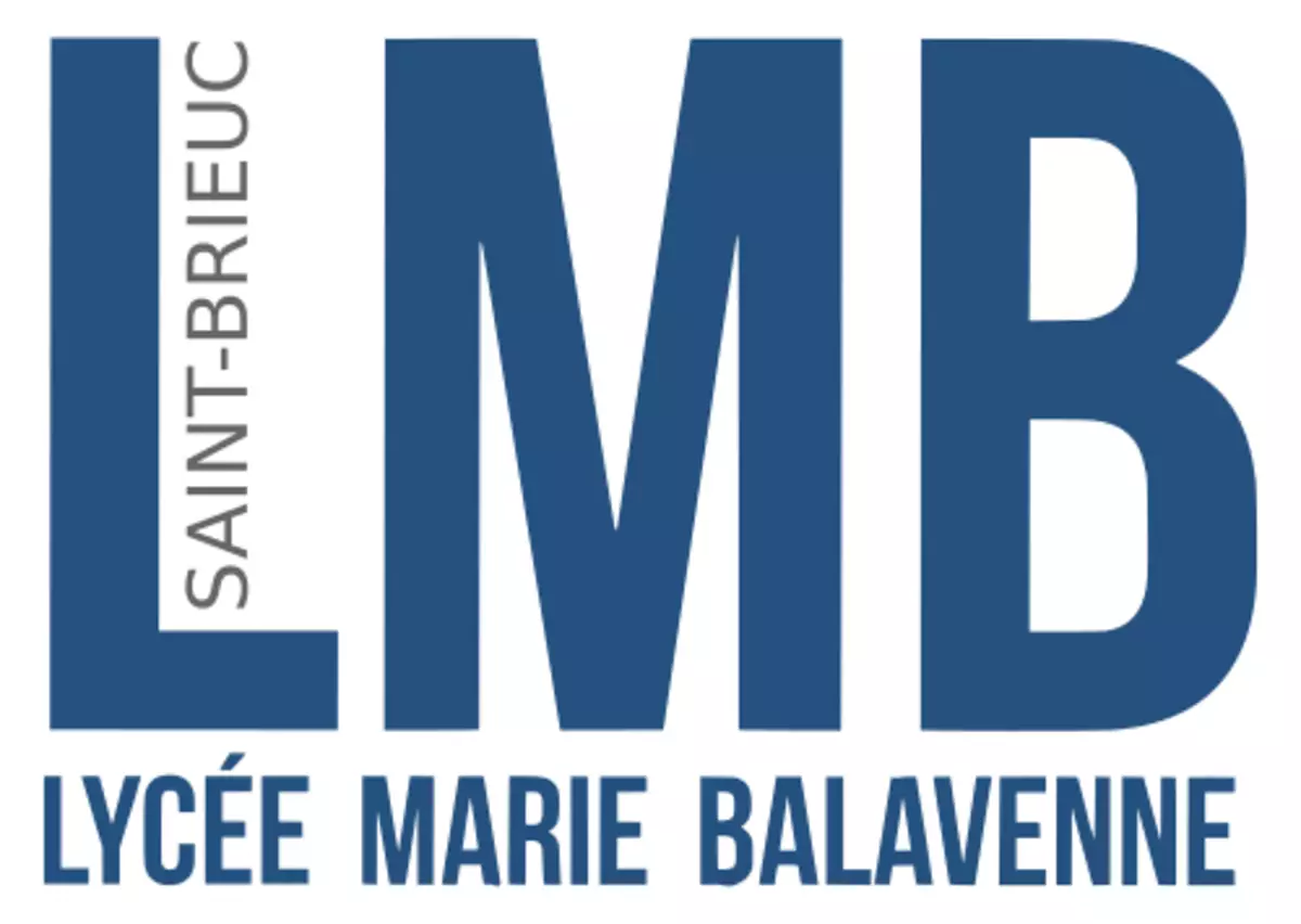 logo lycée Marie Balavenne de St Brieuc