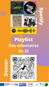 Playlist des volontaires CES - Infojeunes Binic-Etables sur Mer