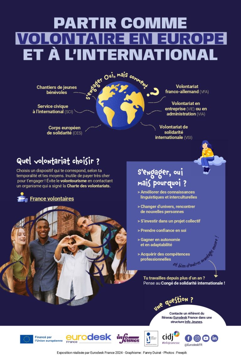Expo Eurodesk volontaire en Europe et international